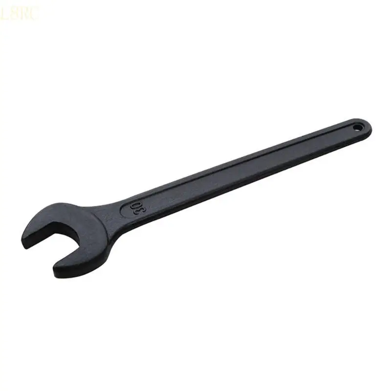 

L8RC Heavy Duty Single Open End Wrench Black Spanner Handle Open End Spanner Special Wrench 17/18/19/21/22/24/27/30/32/46mm