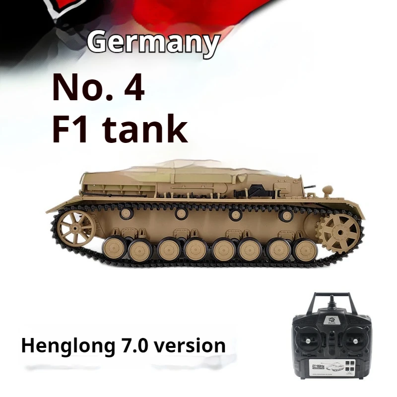 Erman F1 Type Henglong 3858-1 Medium-Sized Remote-Controlled Competitive Tank Car Simulation Model Children'S Toy Christmas Gift