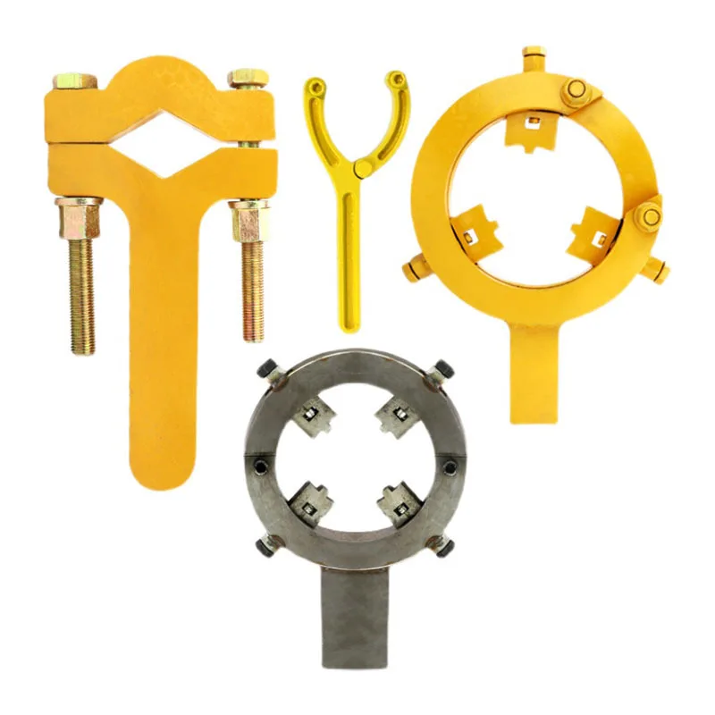 Excavator Cylinder Removal Wrench for Oil Seal Replacement Four-claw Repair Special Universal Piston Two-claw Movable Head