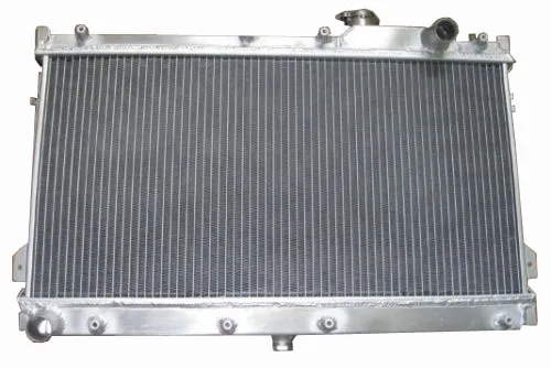 

2 Row Aluminum Radiator For 1999-2005 Mazda Miata MX5 1.8L Manual Transmission 2000 2001 2002 2003 2004