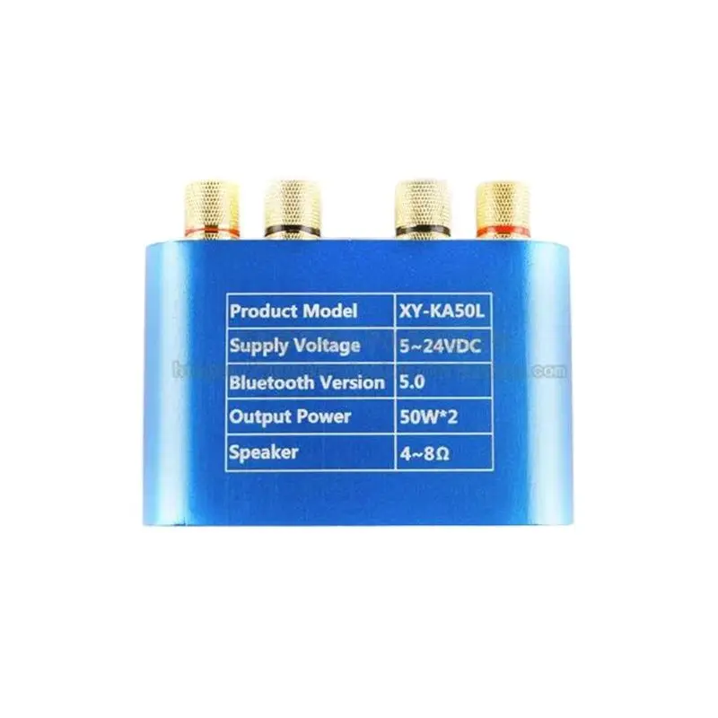 40 w50wx2 Stereo cyfrowy moduł wzmacniacza mocy Bluetooth 12V/24 v2.0 przełącznik regulacji podwójny kanał