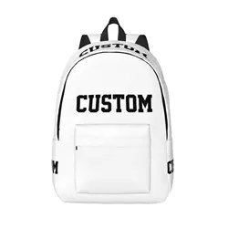 Custom Backpacks Boys Girls Bookbag Casual Shoulder Bag Portability Laptop Rucksack School Bags for Outdoor Hiking