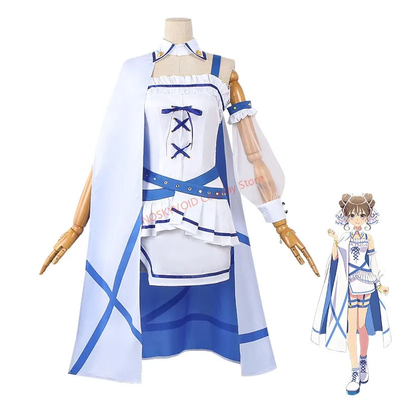 

Maebashi Witches Kamiizumi Mai Костюм Платья для косплея Аниме Волшебная девушка Сценические наряды Карнавальная вечеринка Comic-con Dressing Up