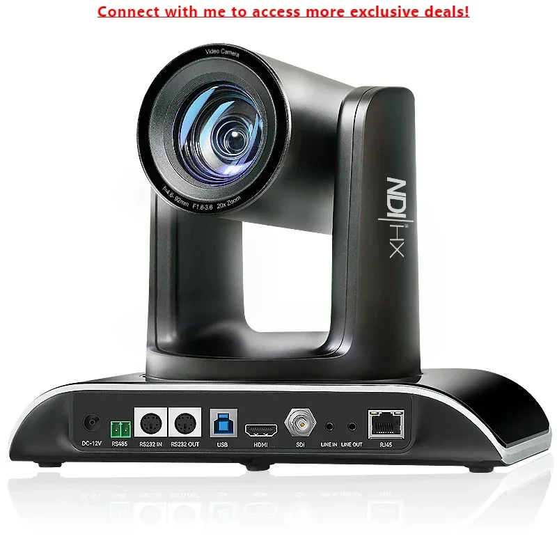 

2024 HOT SALE Tenveo NDI PTZ Optics 20x Camera 1080p 60fps USB 3.0/HDMI/RJ45/SDI Video Conference Camera For Live Streaming