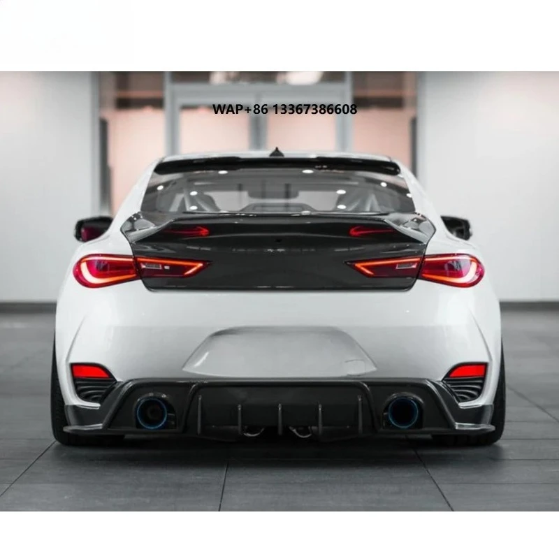 

Карбоновая крышка багажника 2015+ Q60, специальная модернизированная карбоновая задняя дверь багажника