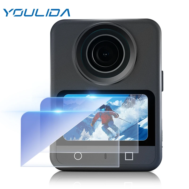 

2PCS HD Screen Protector for DJI Osmo 360 Ultra-Clear Tempered Glass Camera Screen Protective Film Accessories Set