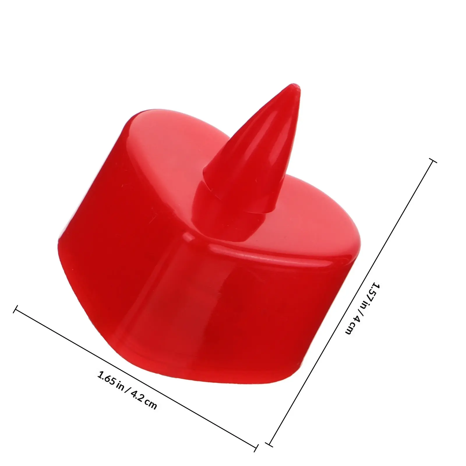 24Pcs Heart Shaped LED Electronic Lamp Flameless Tealight Warm White Light for Valentine Christmas Party Decor Eco