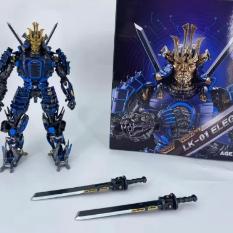 In Stock Transformation Toys LK01 Impotent Series Blue Drift Warrior Alloy Version Action Character Original Box Collection Gift