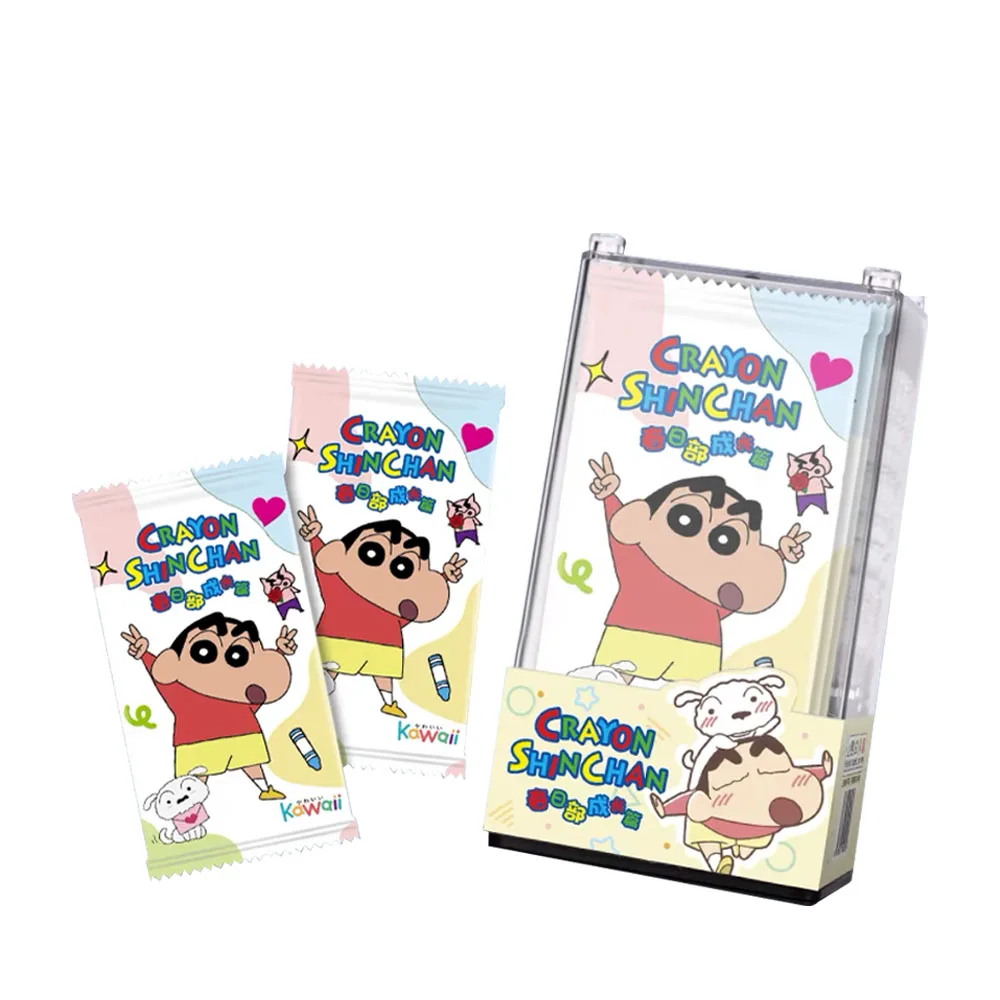 

New Crayon Shin-chan Card Nohara Shinnosuke Xiaokui Dumb Shin-chan Masao Collection Card Rare SSP Crystal Card Toy Gift