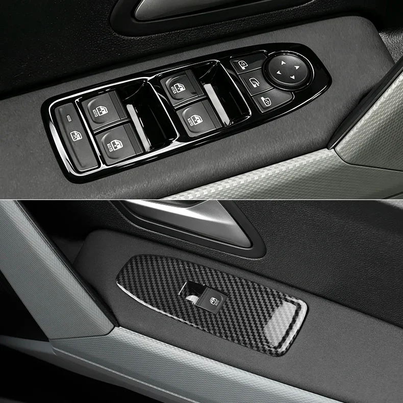 Auto-Fensterheber-Panel Kratzschutz für Dacia Duster 3 Bigster 2024 2025 2026 2027 Dekoration Schutz Innenausstattung Zubehör – Detail 8