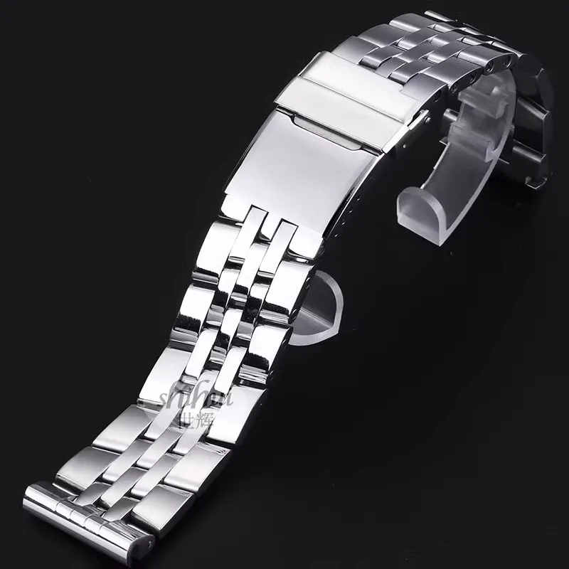 Stainless Steel Watch Band For Breitling Strap Timing Super Ocean Avenger NAVITIMER Watchband Accessories 20mm 22mm 24mm