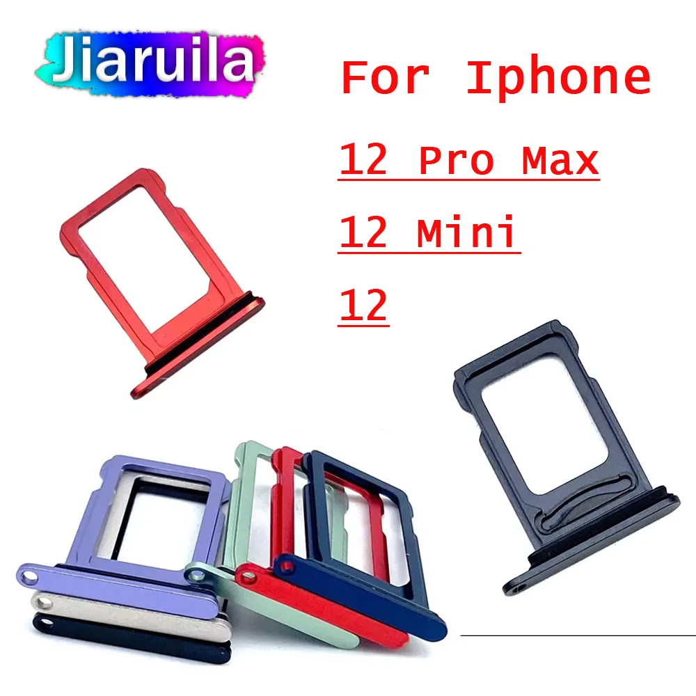 SIM بطاقة محول درج آيفون 12 برو ماكس 12 Mini 12 Pro قارئ بطاقات Sim حامل بطاقة SIM حامل صينية فتحة