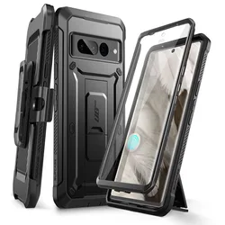 For Google Pixel 8A Case (2024) SUPCASE UB Pro Full-Body Rugged Holster & Kickstand Case with Built-in Screen Protector