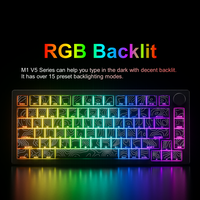 Akko MonsGeek M1 V5 SP Contour Lines Tri-mode Mechanical Keyboard 75% 3/5 Pins Customized Hot Swap RGB Rapid Disassemble Gasket