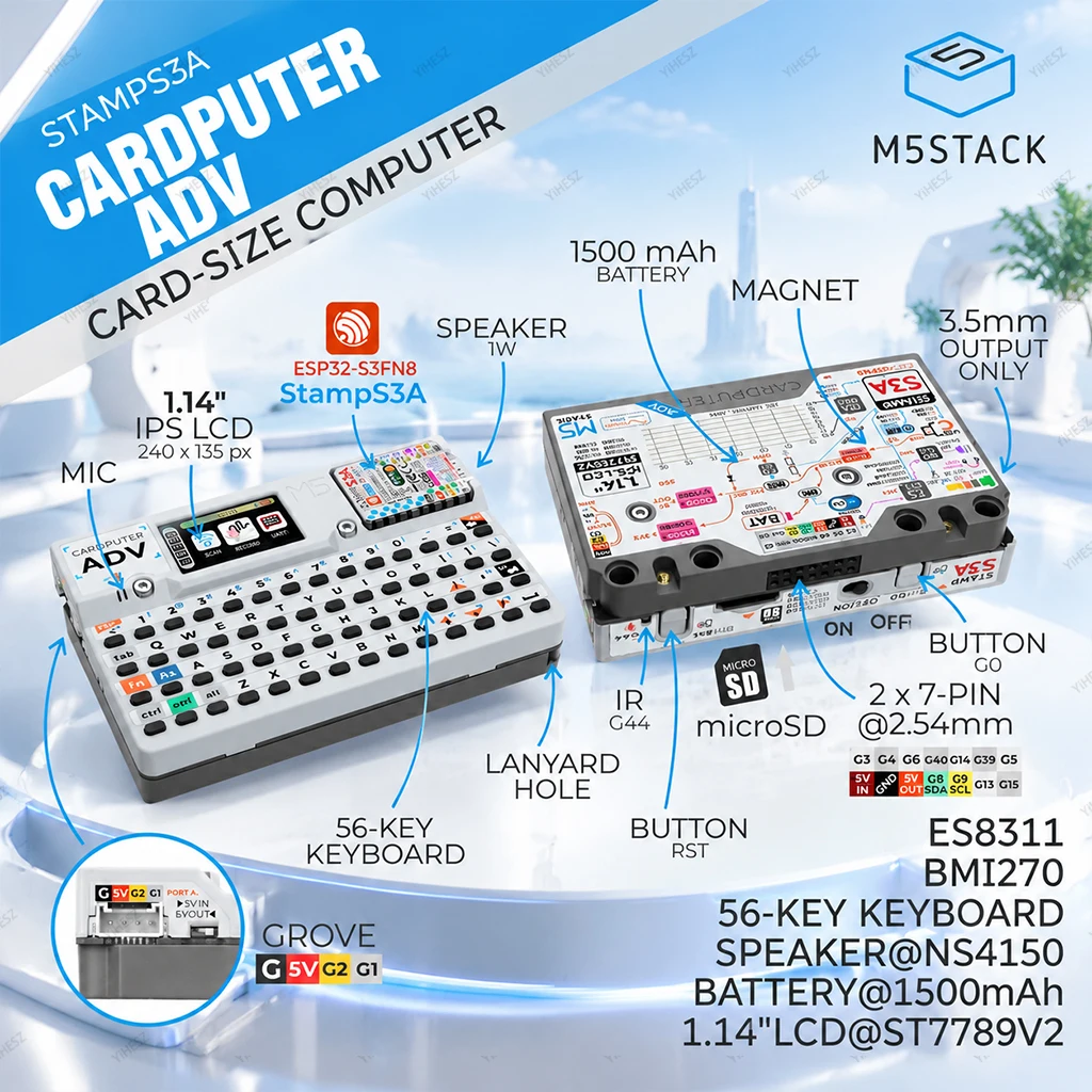 kit-de-developpement-cardputer-adv-esp32-s3-clavier-a-56-touches-ecran-lcd-de-114-pouce-wi-fi-bluetooth-ir-microphone-haut-parleur-8-mo-de-memoire-flash-pour-l'iot