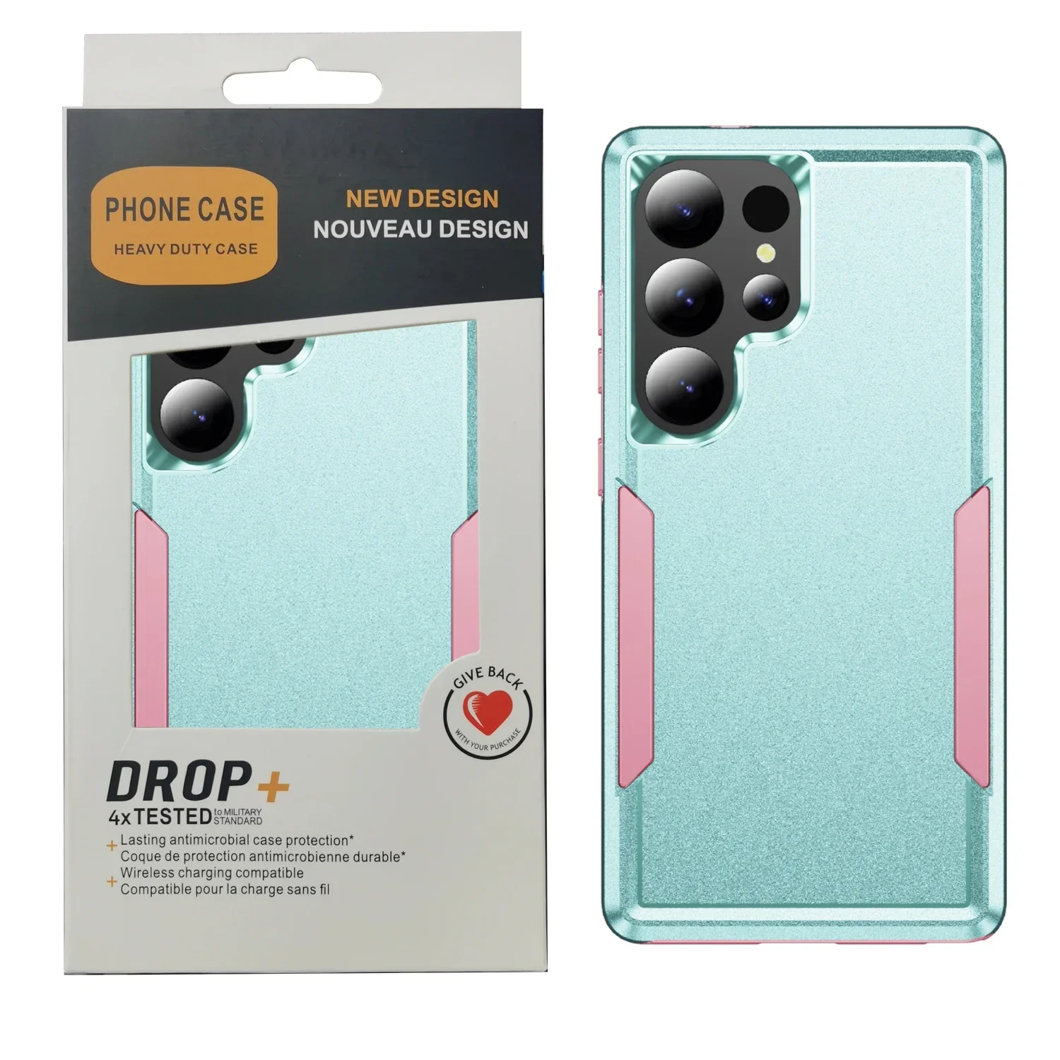 

Прочный чехол для телефона Otter Armor Box Commuter для Samsung Galaxy A17 A16 A15 A56 A36 A55 S25Edge S24/23/22Ultra FE Heavy Duty Cover