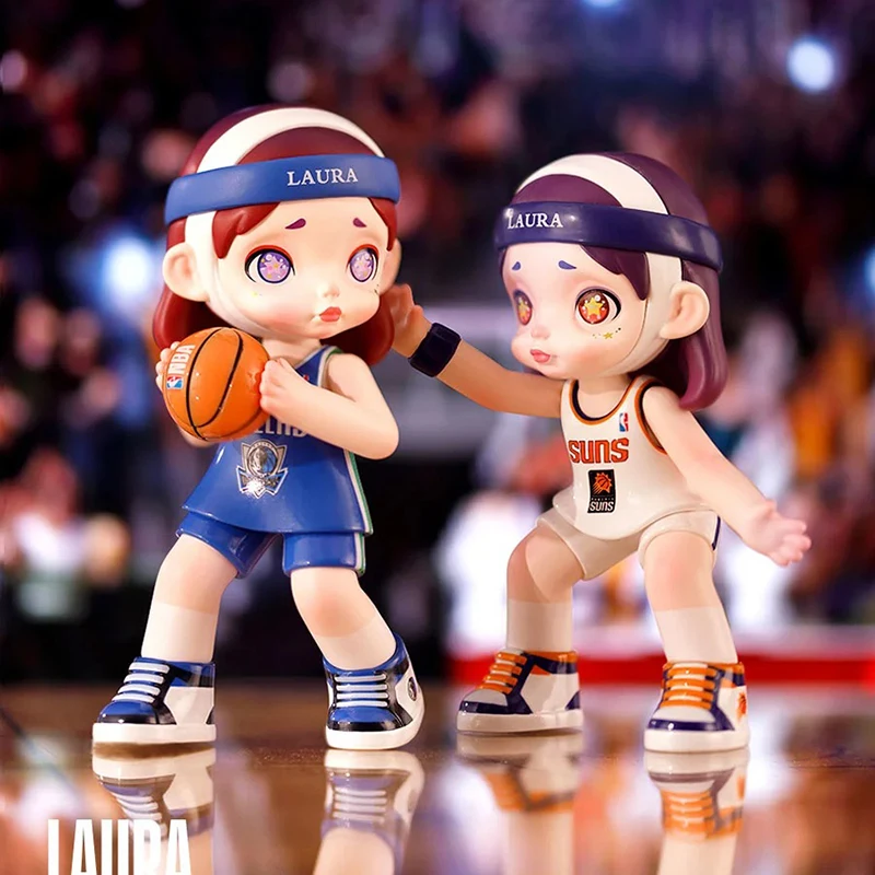 Laura Who Is The MVP of The Blind Box Tide Play Action Figures Basketball Doll Mystery Box Toy Desktop Ornament Birthday Gift