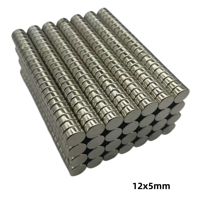 12x5 Powerful Magnets Disc 12mmx5mm Permanent Round Magnet 12x5mm Neodymium Magnet Strong Magnetic 12*5mm