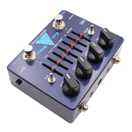 Imagen 2 del producto Preamplificador de graves mosky Beta Ultra, preamplificador/distorsión/pedal de efecto EQ de 6 bandas para bajo eléctrico