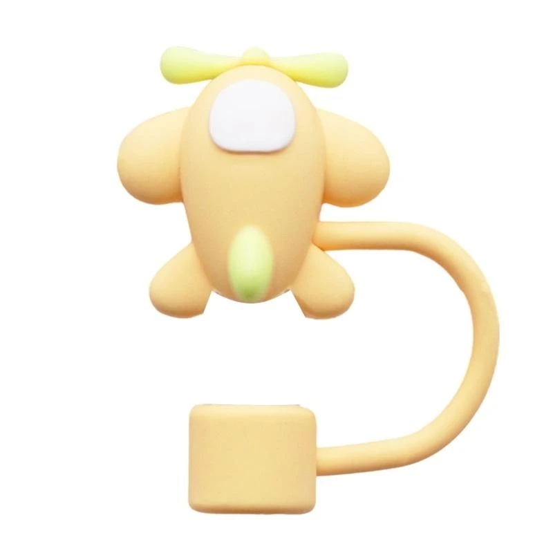 Lovely Silicone Straw Tip Dust Proof Straw Covers Accessories For Large Cups