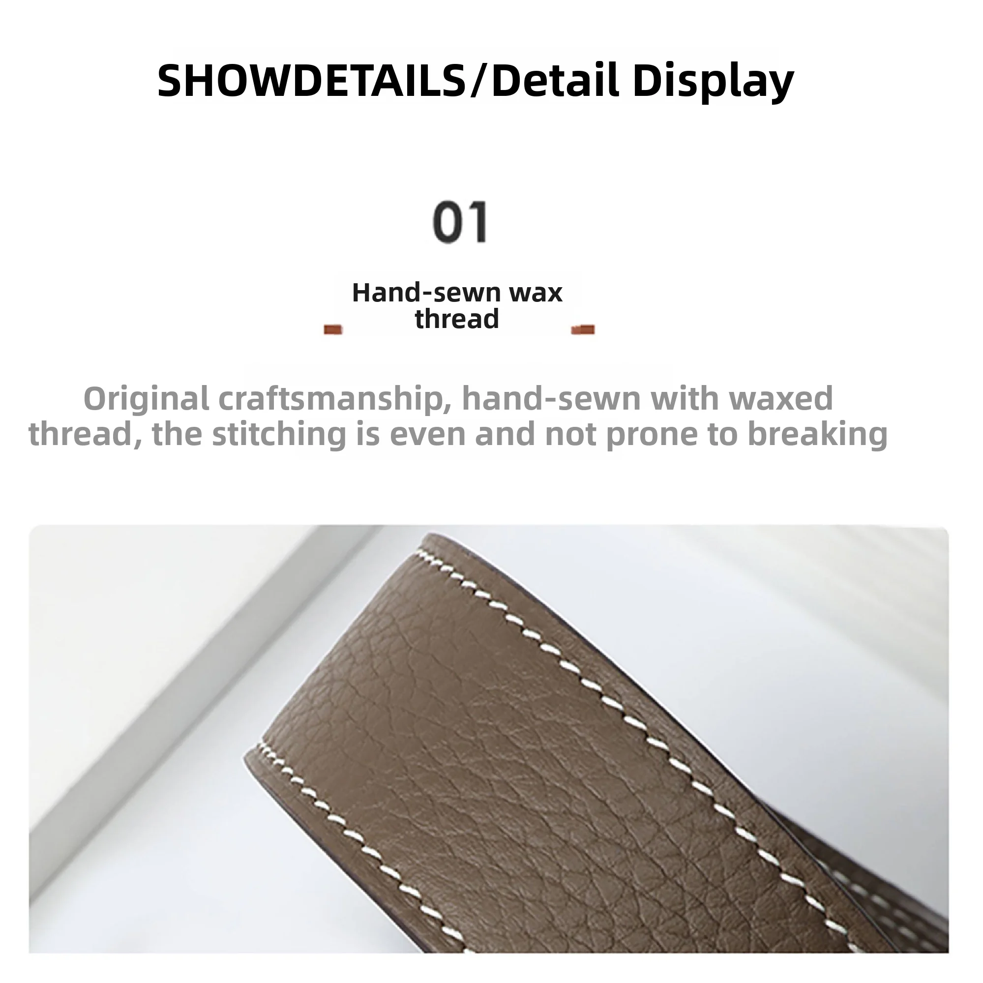 Top Layer Cowhide Wide Shoulder Strap For Picotin Bag, Replacement Crossbody Bag Strap, Handbag Accessories