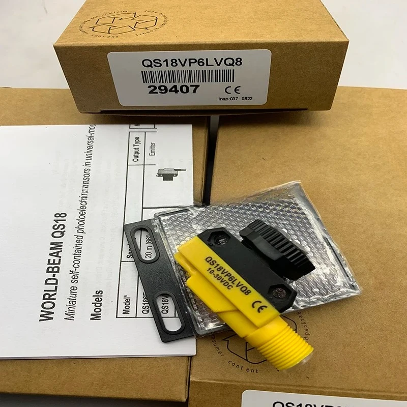 QS18VP6LVQ8 QS18VN6LVQ8 QS18VP6LVQ QS18VN6LVQ Photoelectric Switch Sensor, Ready Stock