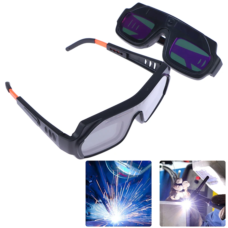 Gafas de soldadura de oscurecimiento automático, gafas solares de soldadura de arco de argón, gafas antideslumbrantes especiales, herramientas para soldadores, atenuación automática