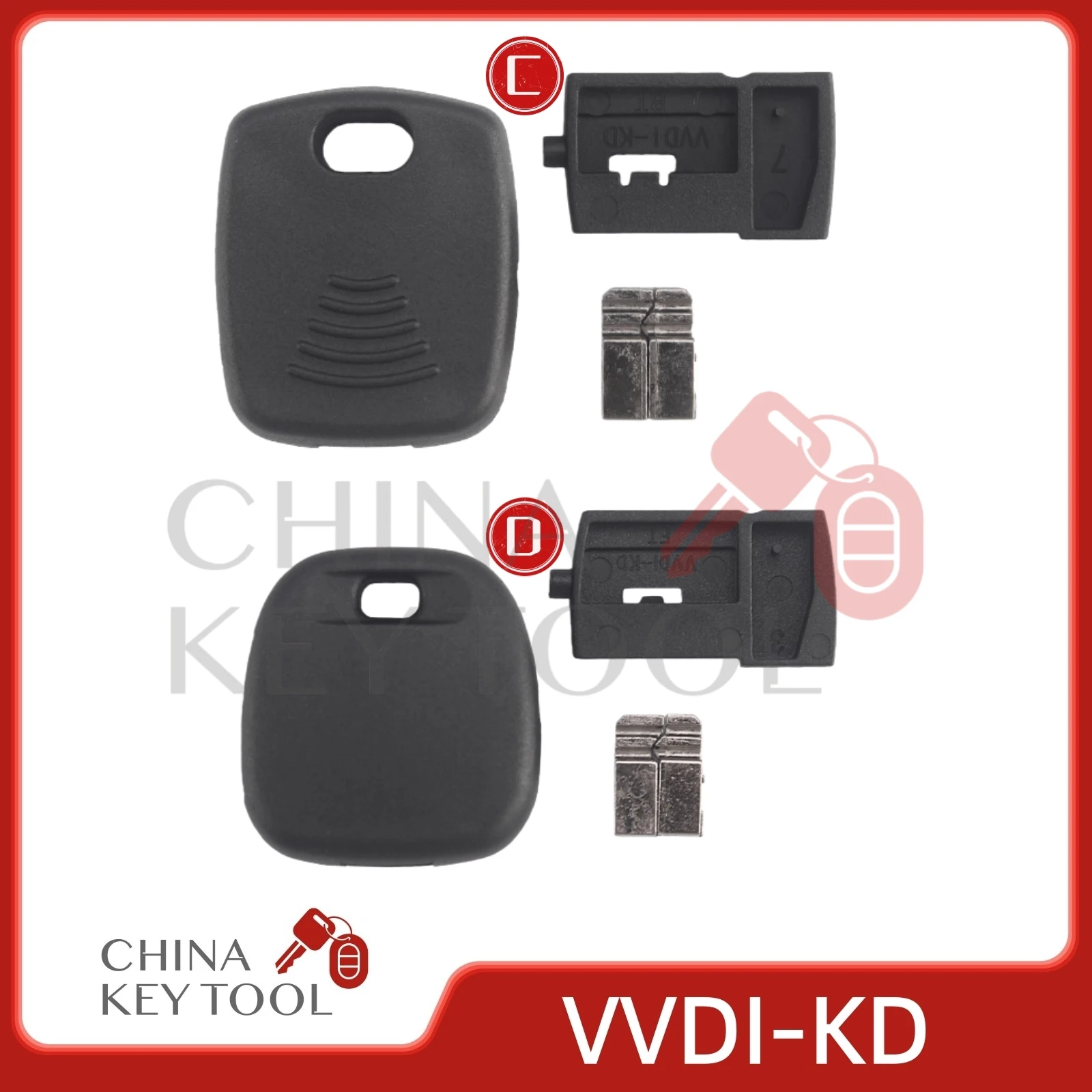 Universal Handle For Middle Slot Key Blank Work With KD KEYDIY VVDI Key Blank For Audi Honda Toyota Peugeot VW Hyundai Kia