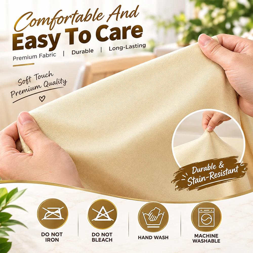 Customized Spandex Full-Cover Tablecloth, Suitable for Evening Events, Activities, Parties, Etc., Easy to Install/Dismantle