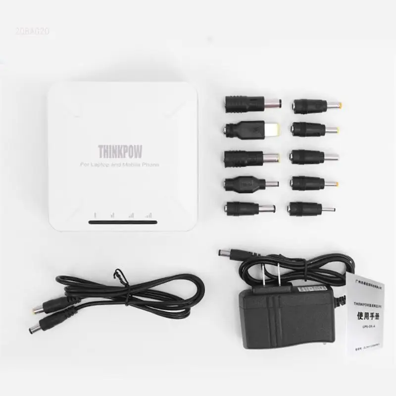 Rechargeable 15600mAh 5V 12V 19V 24V Output UPS Uninterrupted Backup Power Supply for WiFi Router Laptop CCTV Camera