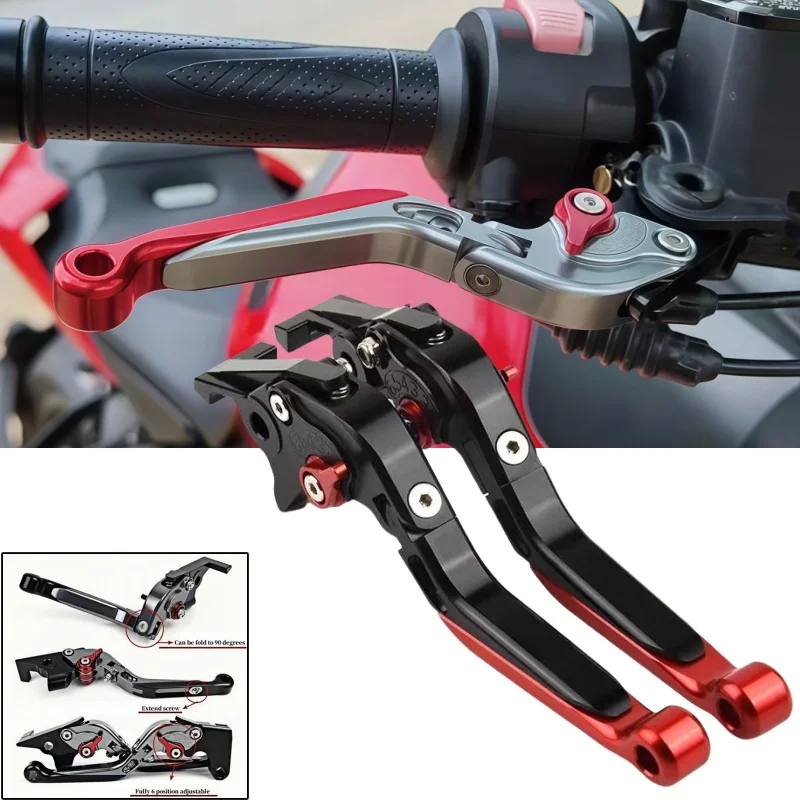

Motorcycle Handle Levers For Ducati 620 MONSTER / 620 MTS 2003-2006 400 MONSTER 2004-2007 Brake Lever Set Foldable Adjustable