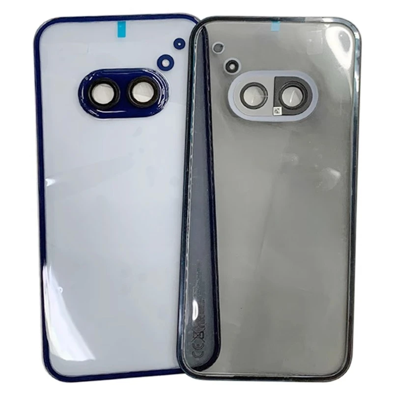 Glass Battery Back Cover For Nothing Phone 2A Rear Housing Replacement With Camera Lens & Adhesive Sticker Repair Parts