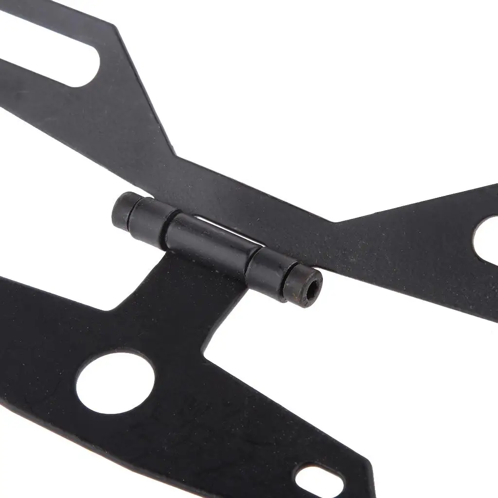 License Plate Cover Metal Rear Fender Brake Light Holder for Motorcycle Custom Tail Lamp Accessory