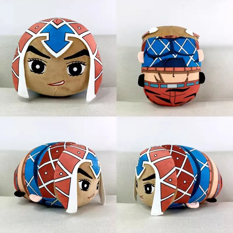 조조의 기묘한 모험 플러시 베개 Guido Mista 플러시 베개 Kawaii 플러시 인형 발렌타인 장난감 홈 인테리어 XMAS 선물
