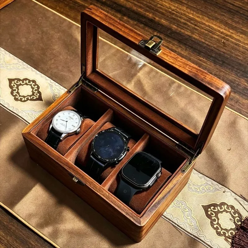 wooden-3-slots-watch-boxes-luxury-watches-storage-boxes-portable-travel-watches-organizer-case-women's-bracelet-display-cases