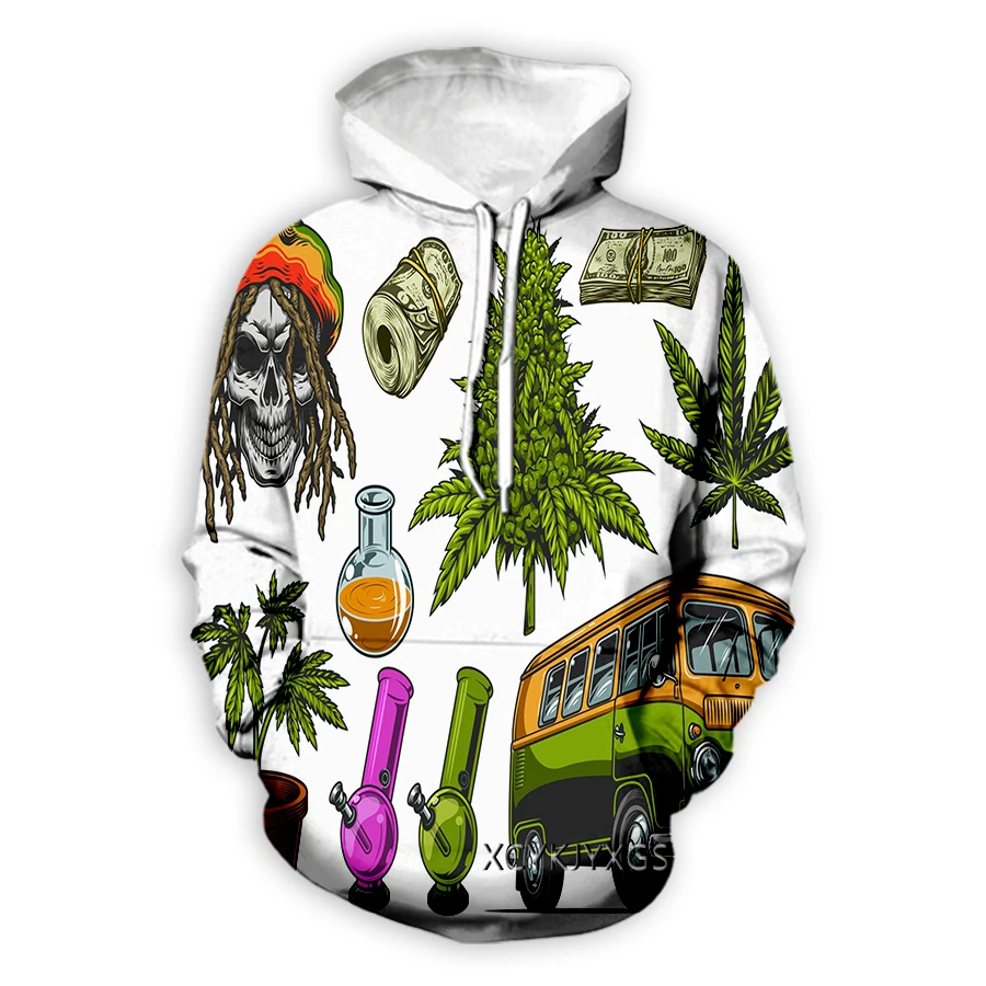 

phechion New Fashion Men/Women's Weed Art 3D Print Fashion Clothing Street Hip Hop Casual Sweatshirt Hoodies Z107