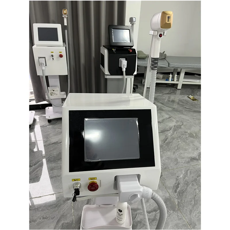 Factory Price Diode Laser hair removal machine3 Wavelength 755/808/1064 lase Alexandrite Permanent Painless Hair Removal Machine