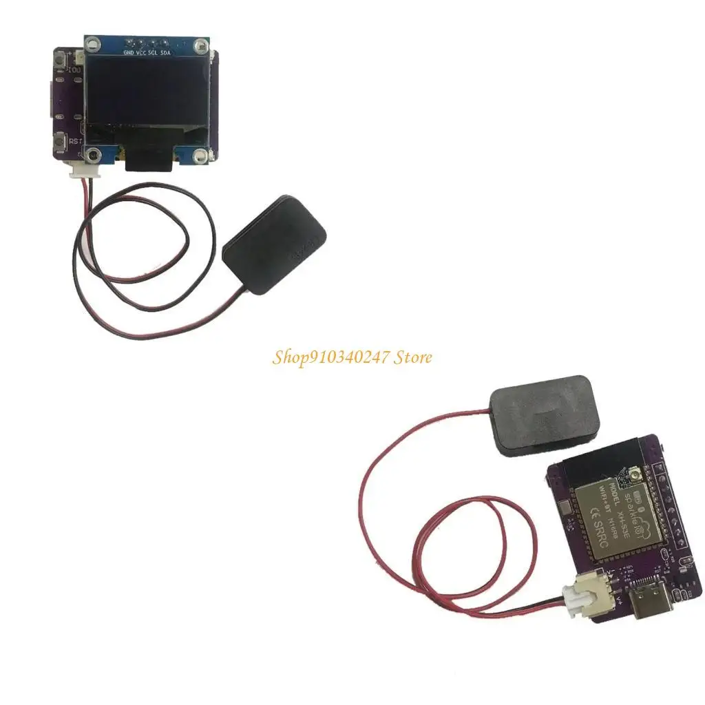 

Q22A ESP32-S3-N16R8 0.96inch LED Display Microcontroller Board for AI Voice Dialogue