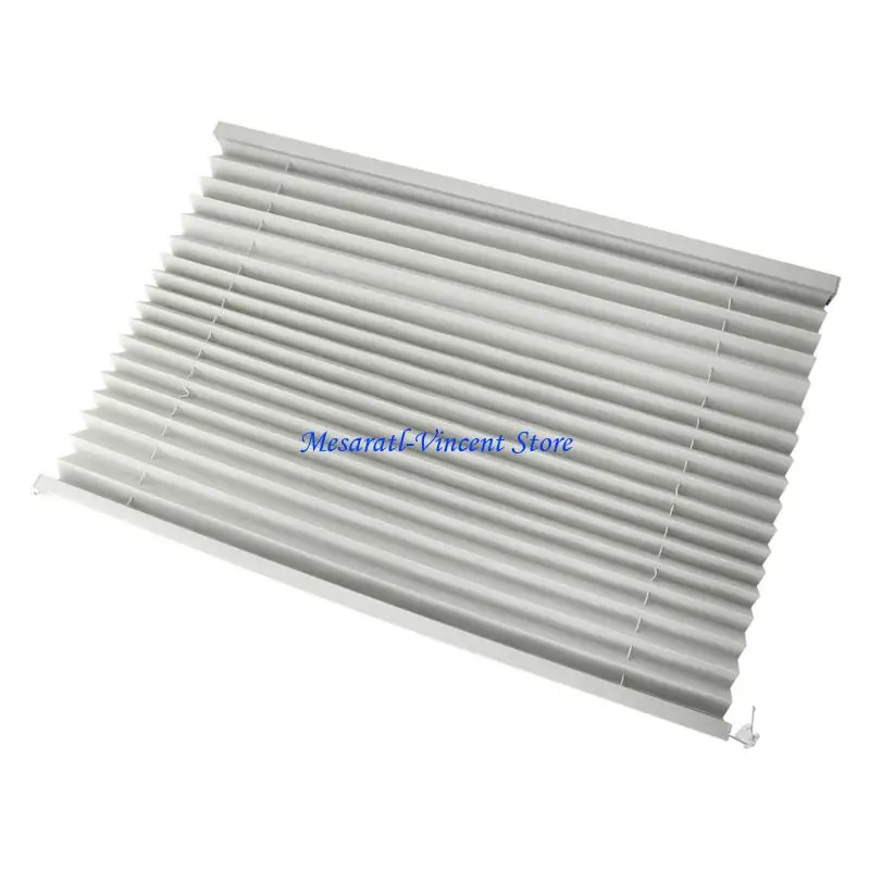 A70F Travel Trailer Window Privacy Shade with Pleated PVC for Motorhome Lounge Campers Use