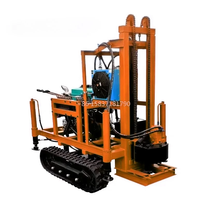 Portable Drilling Rig Machine Diesel Engine Hydraulic Rotary Drilling Rig 100 Meter Water Well Core Usage Small Drilling Rig