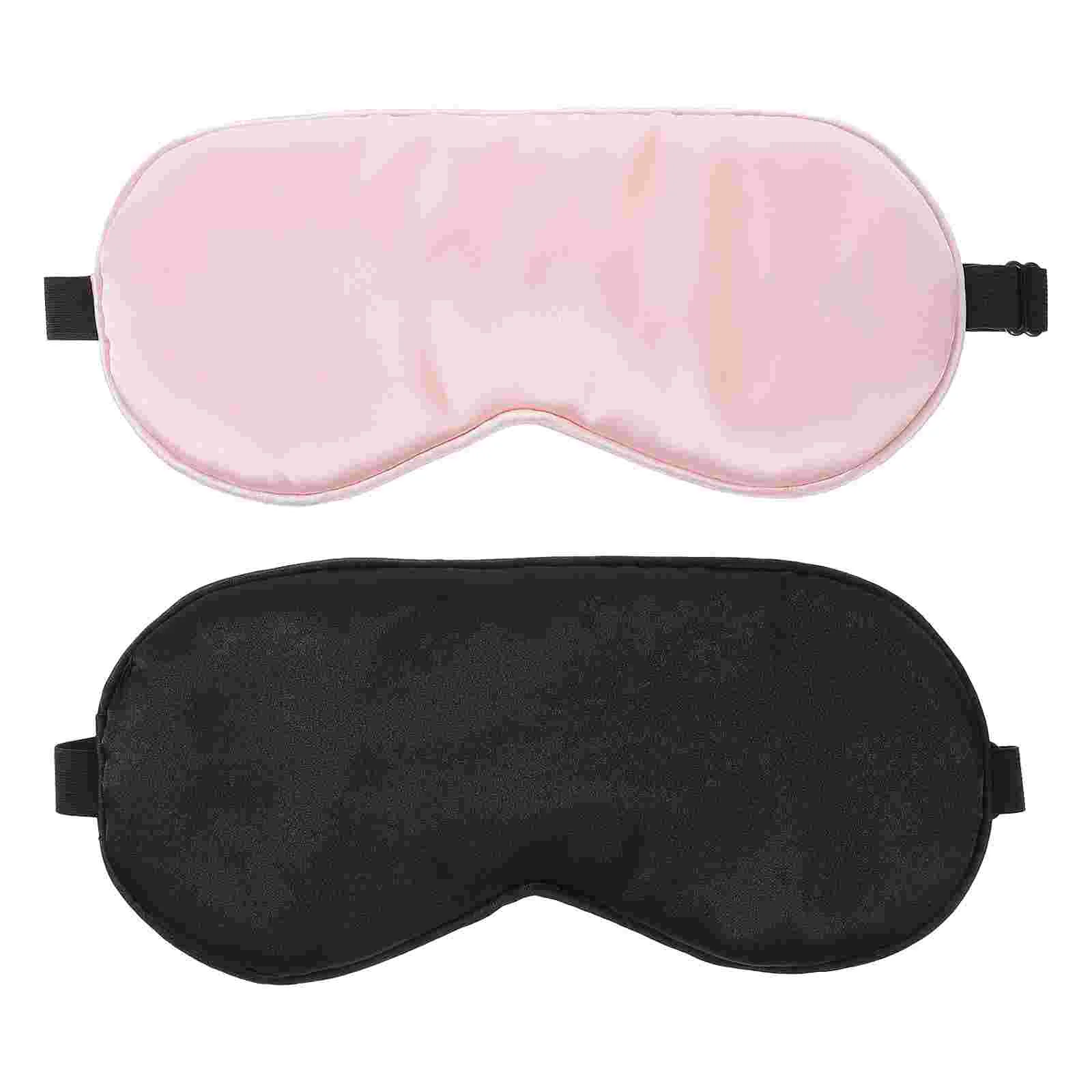 

Blinder Double-sided Simulated Silk Eye Mask Facial Sleep for Women Goggles Sleeping Black Out