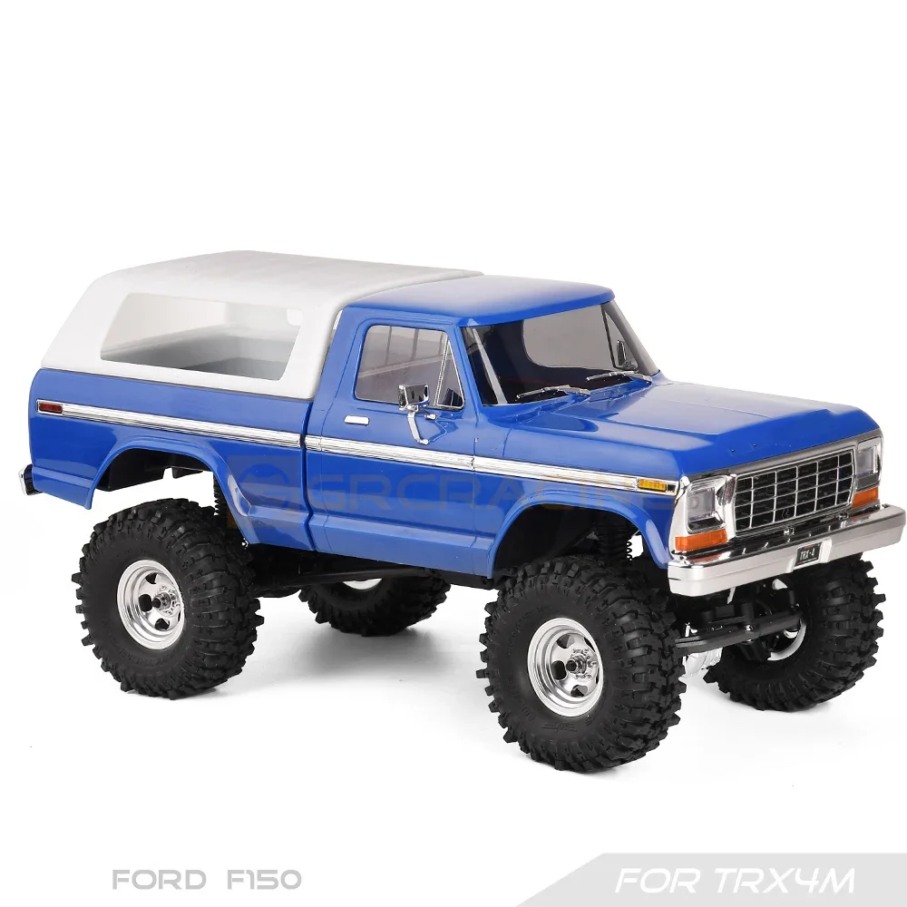 TRX4M Stampa 3D Plastica Bianca Simulazione Cargo Box Copertura per 1/18 RC Crawler TRX4-M FORO F150 Parti di Aggiornamento