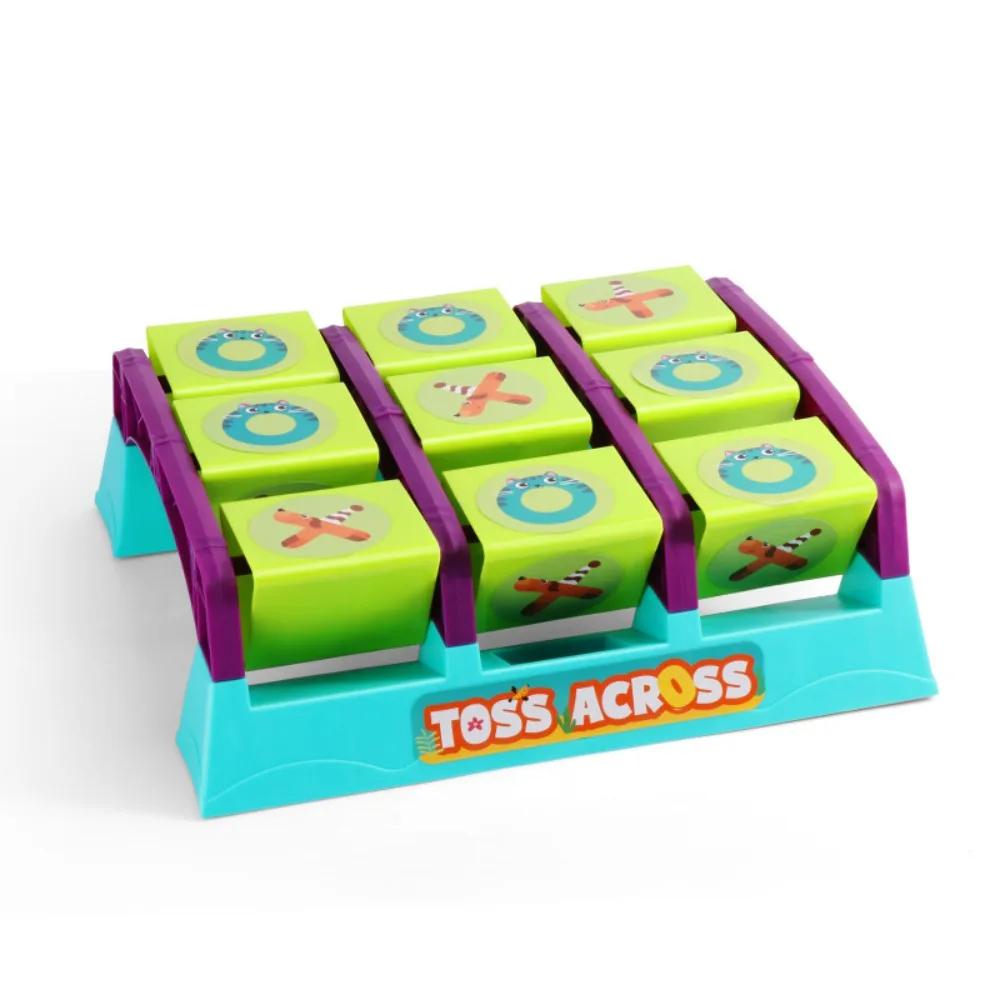 

Plastic Tic Tac Toe Throwing Game Interactive Flip Throwing Game Board Game Early Education Families Toys Tictactoe Tossing Game