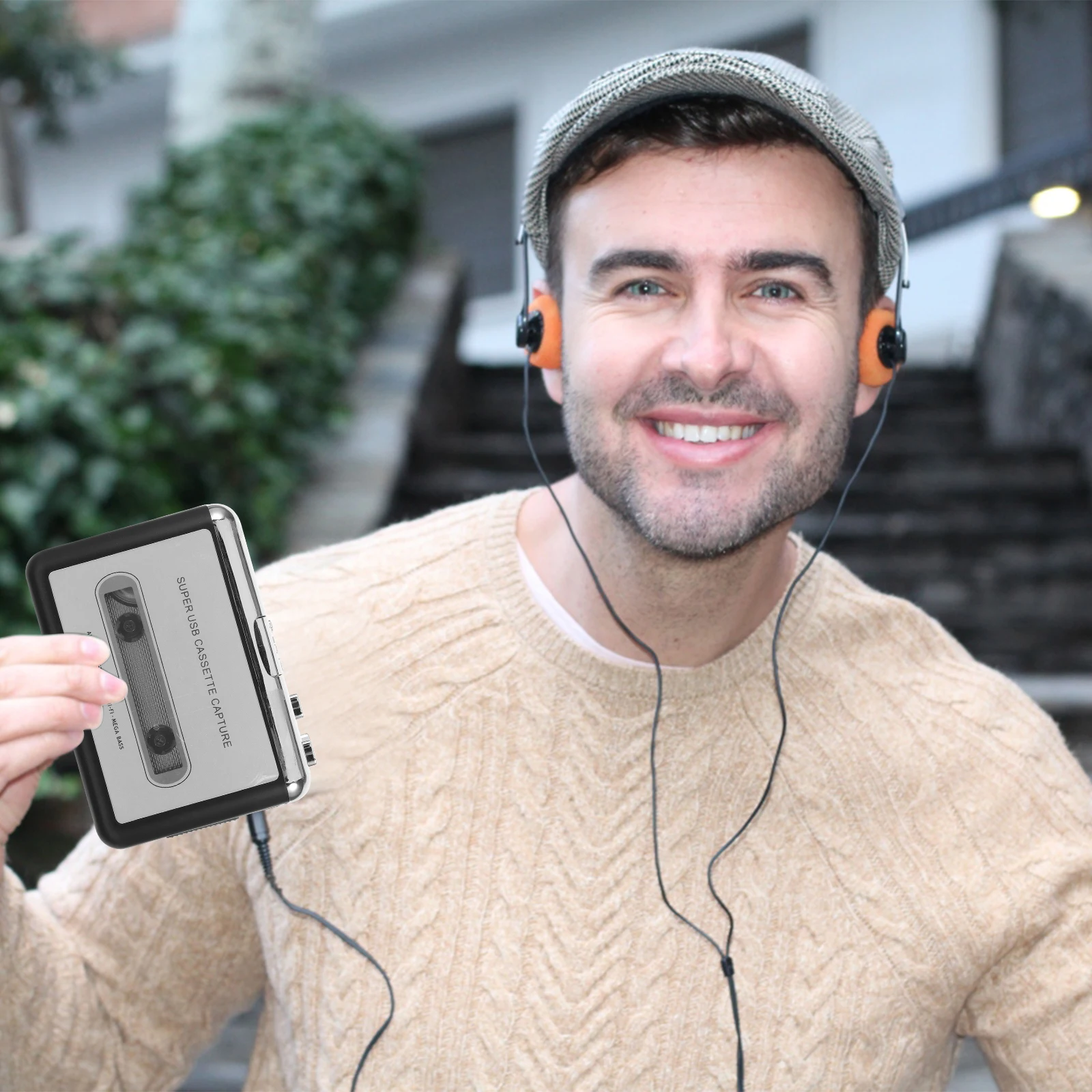 Reproductor de casete Convertidor de cinta a MP3 Convertidor de cinta USB Convertidor de casete USB a MP3 Convertidor de cinta a MP3