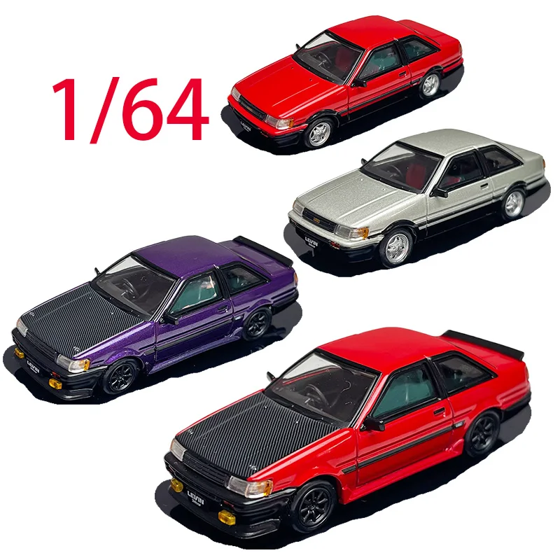 

Hobby Japan Diecastv1/64 масштаб Toyota модель автомобиля из сплава Toyota AE86 COROLLA LEVIN игровые транспортные средства игрушки для мальчиков оригинальная коробка