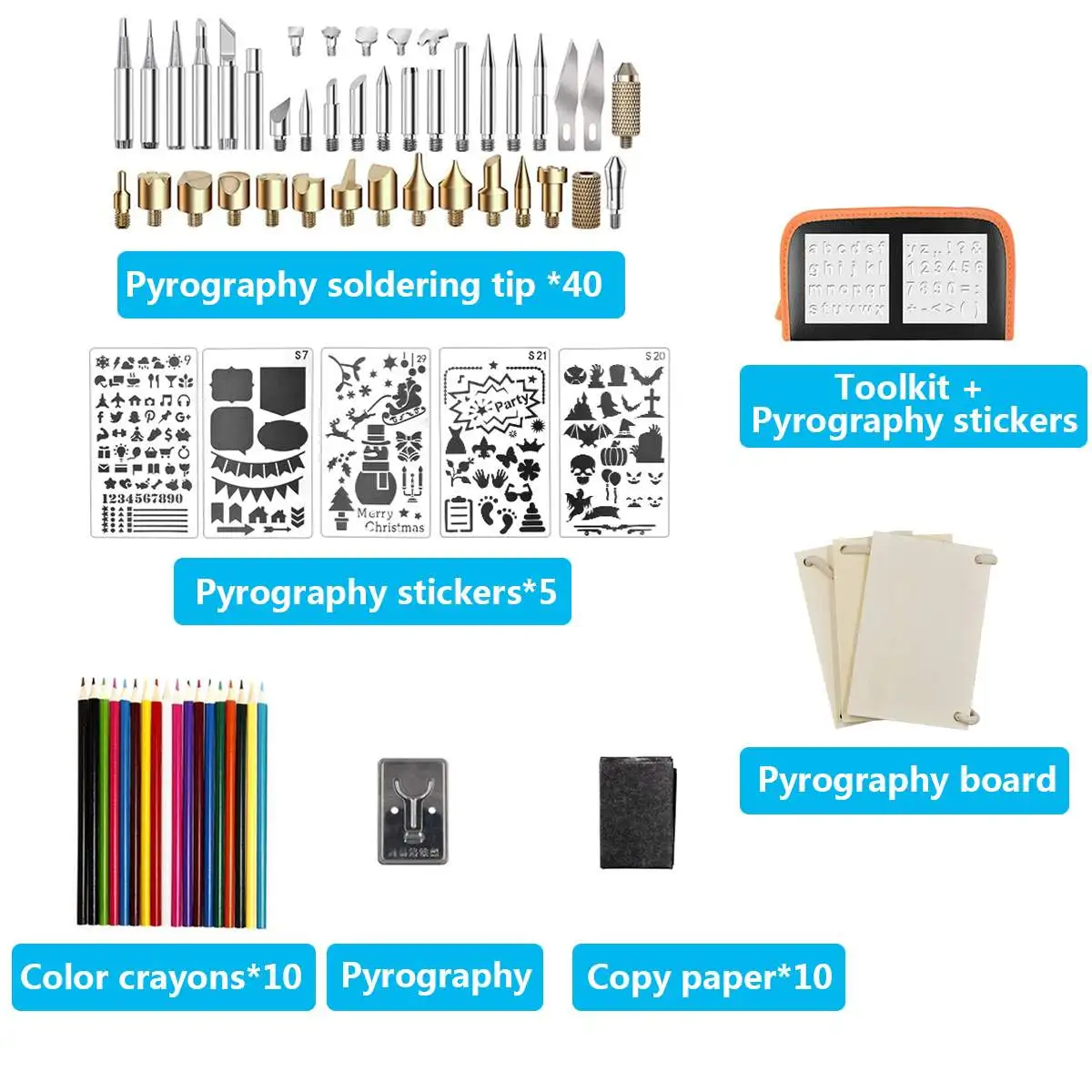 220 فولت 60 واط LCD سبيكة لحام كهربائي قابل للتعديل درجة الحرارة لحام الحديد مع جودة سبيكة لحام نصائح وأطقم