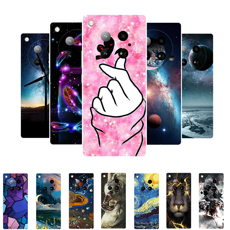 

Case For Infinix Zero 40 4G Back Cover X6860 Animal Black Silicone Soft Phone Cases for Infinix Zero 40 4G Case Cover Zero40