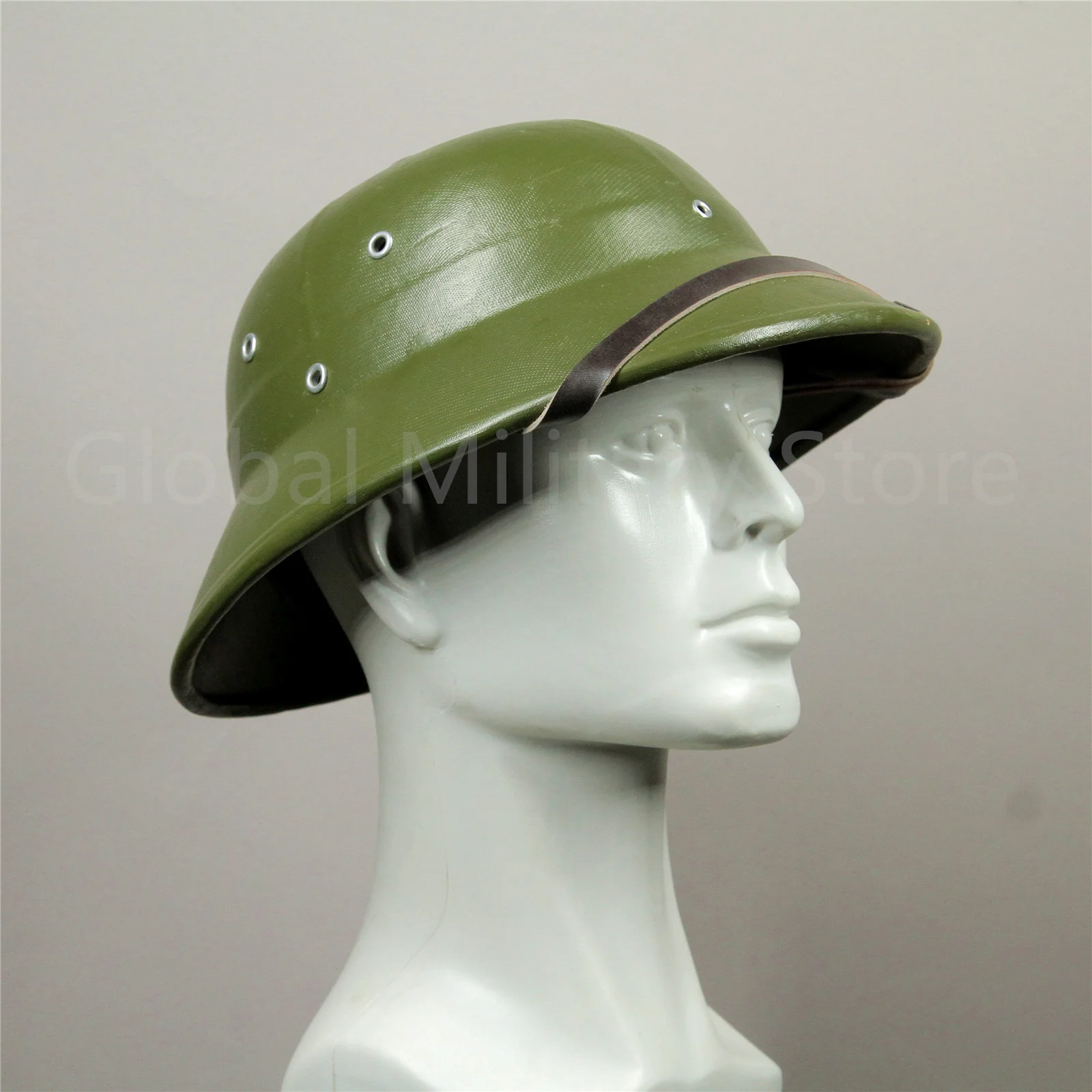 Rare Original Military Surplus 1950\'s 1960\'s In Stock Type 58 Type 65 PLA Waterproof Lacquer Pulp Green Chicom Aid Vietnam War