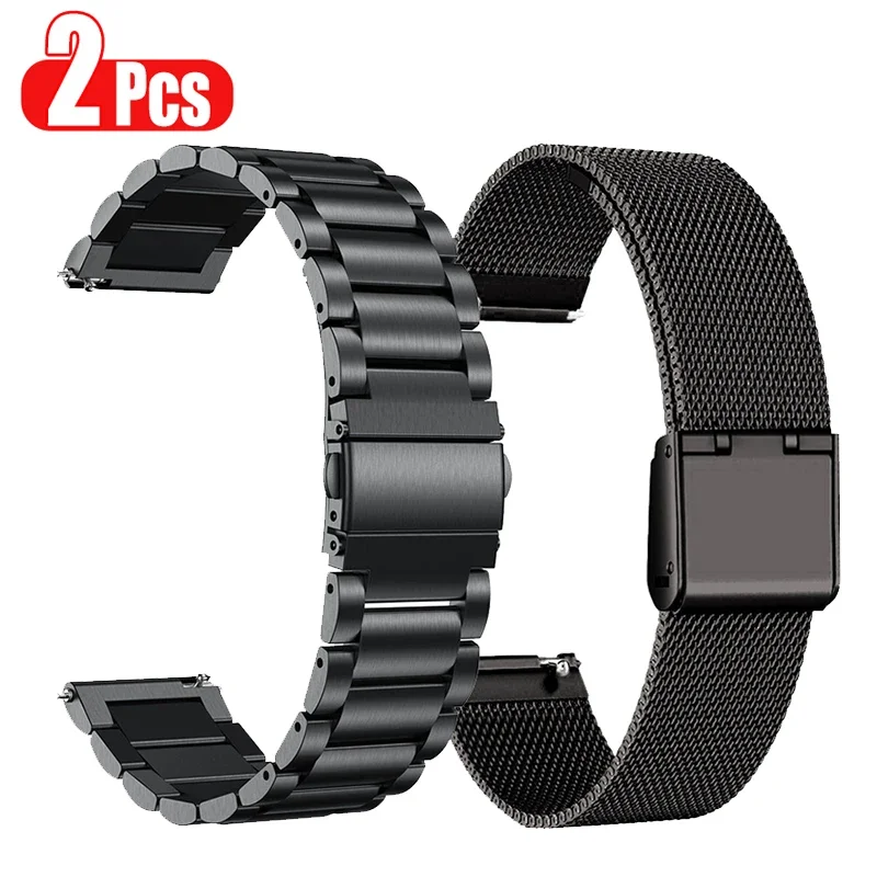 18/20/22mm Metal Strap For Zeblaze GTS 3 Pro /Plus Smart Watch Accesorios Bracelet For Zeblaze GTR 3 Pro /Vibe 7 Lite/Pro Strap