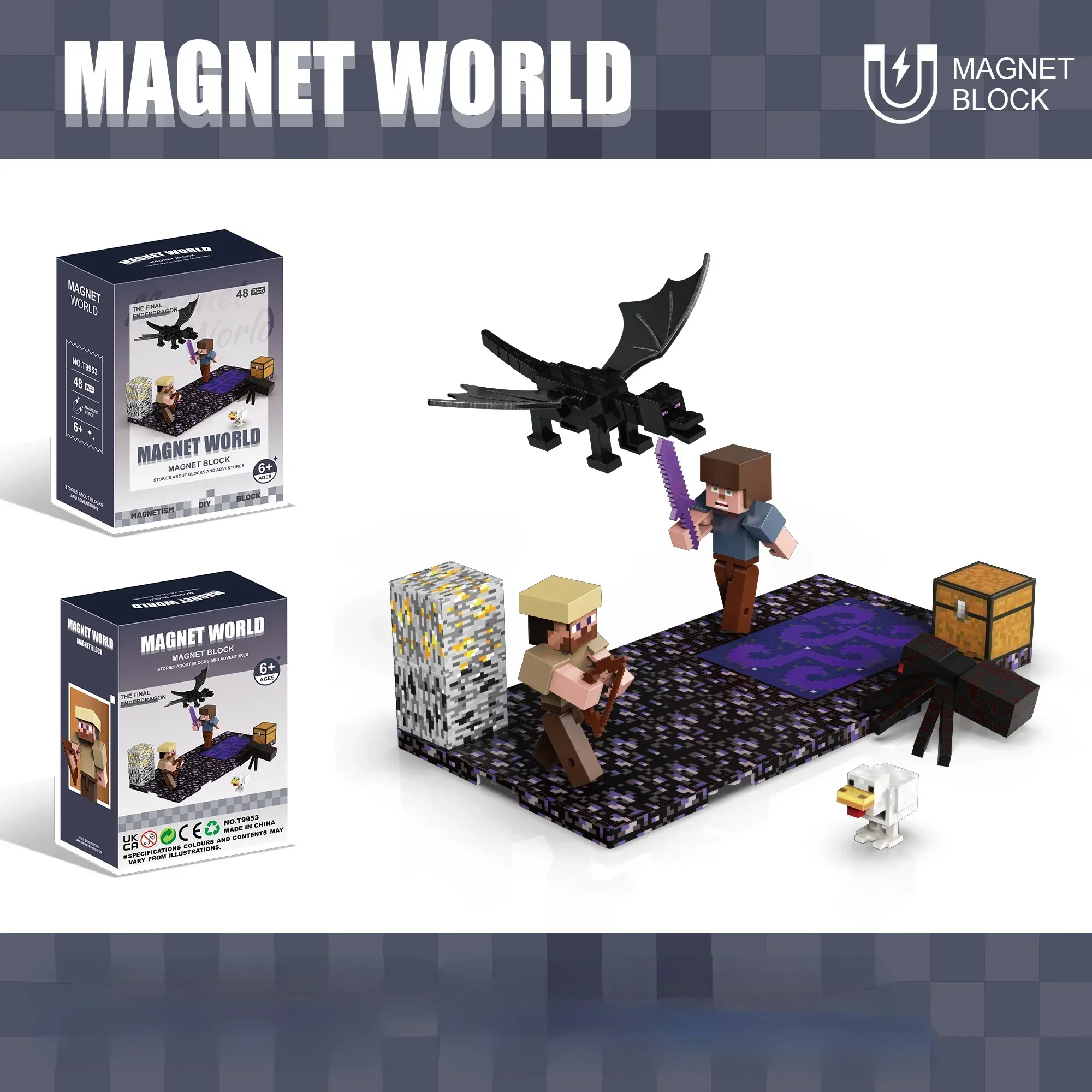 Magnetische Bausteine mit mehreren Formen – Endlose Baupöglichkeiten für Kinder zur Erkundung